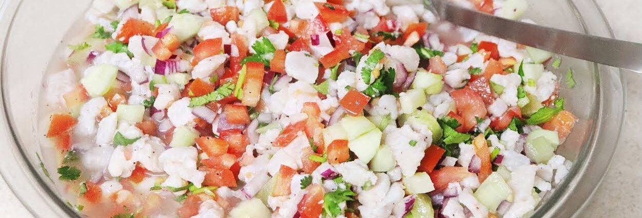receta ceviche de pescado