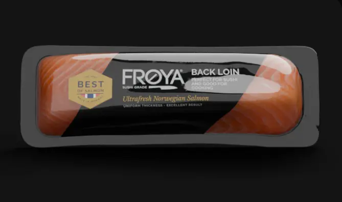 salmón froya back loin 180 gramos